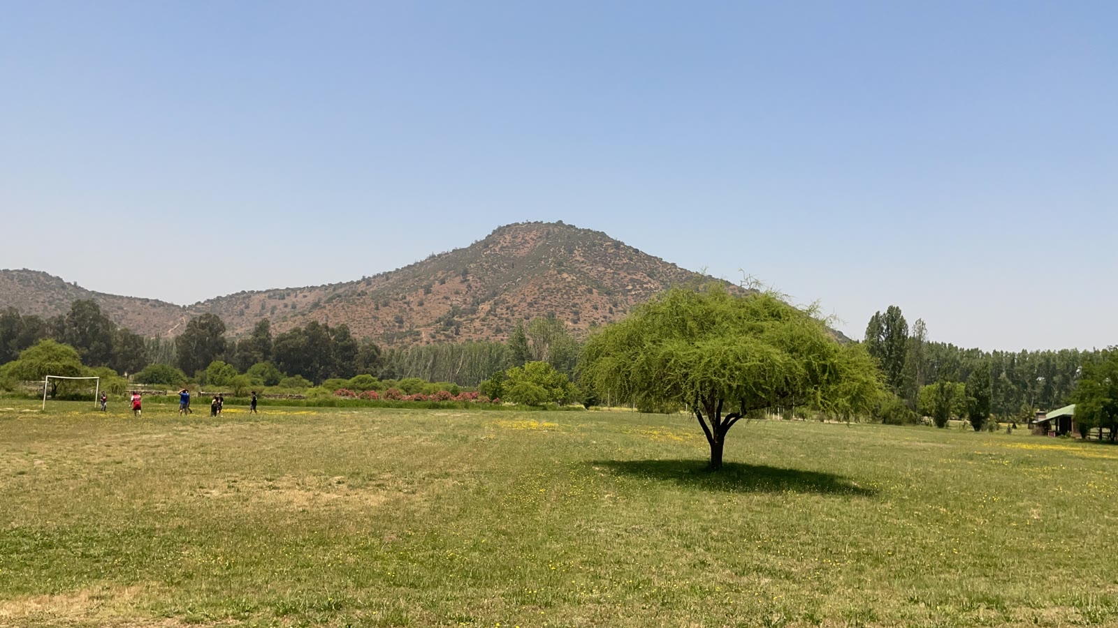 Paisaje del entorno donde se desarrollaron actividades del evento en Chile