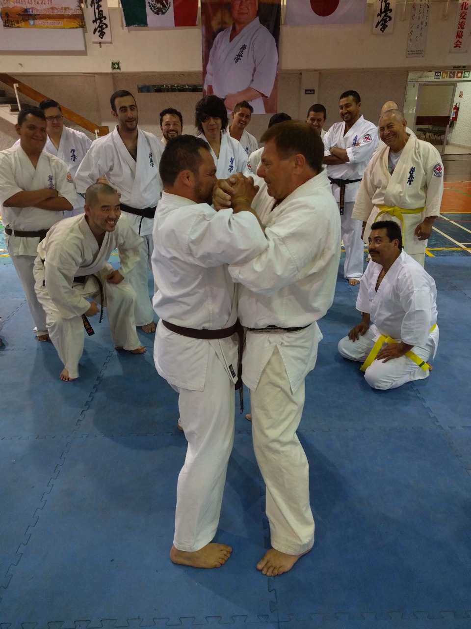 Práctica de Karate Kyokushin